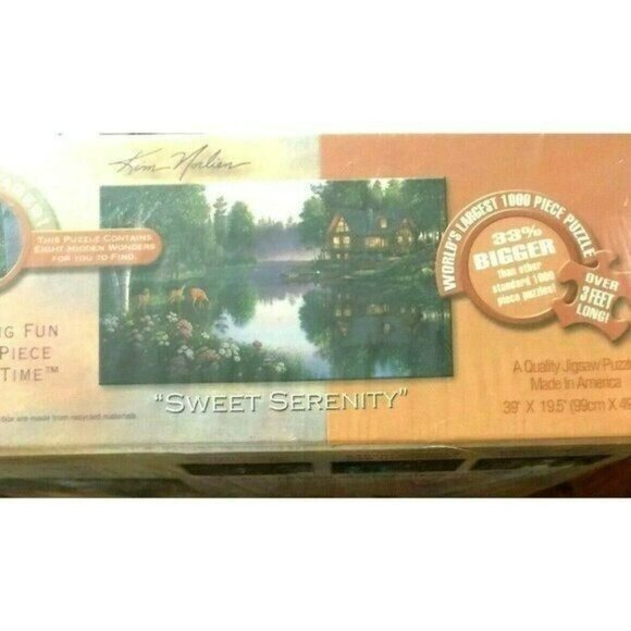 Puzzle Masterpieces Jigsaw Puzzles Sweet Serenity 70324 1000 Pcs Kim Norlien NSB - Picture 3 of 7